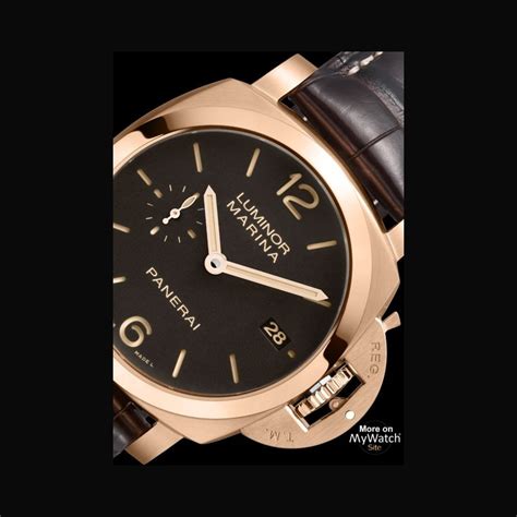 ขาย Panerai Luminor PAM00393 Oro Rosso 